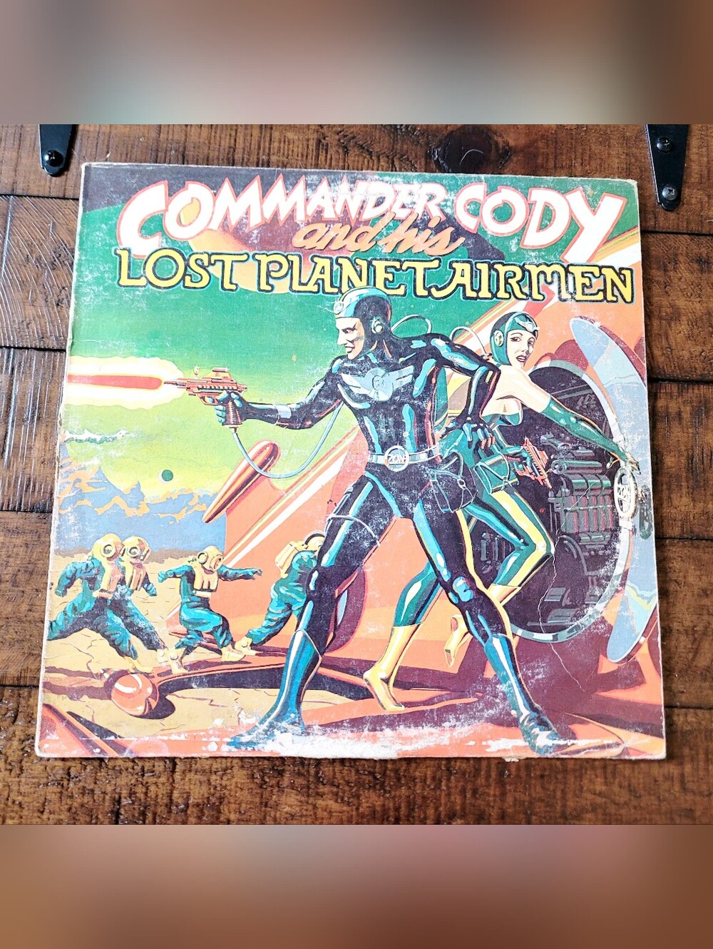 Commander Cody and His Lost Planet Airmen Vinyl LP 1975 BS 2847 Warner Bros